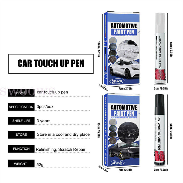 3pcs x Car Scratch Repair Paint Pen Auto Up Pen Car Clear Accessories Remover