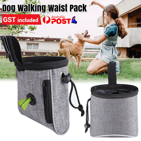 Dog Puppy Outdoor Training Snack Obedience Food Bag Pet Treat Waist Belt Pouch