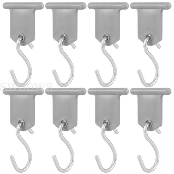 Accessories Hooks RV Replacement S Hook Tent 8/16 PCS Awning Clips Fittings