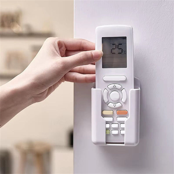 NEW Remote Control Holder Wall Mounted Box Storage Fits most remotes