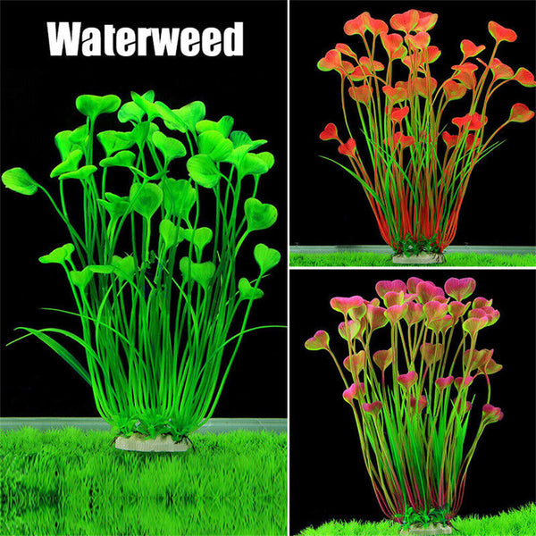 Artificial Fake Aquarium Plants Decoration Fish Tank Water Plant Grass Ornament