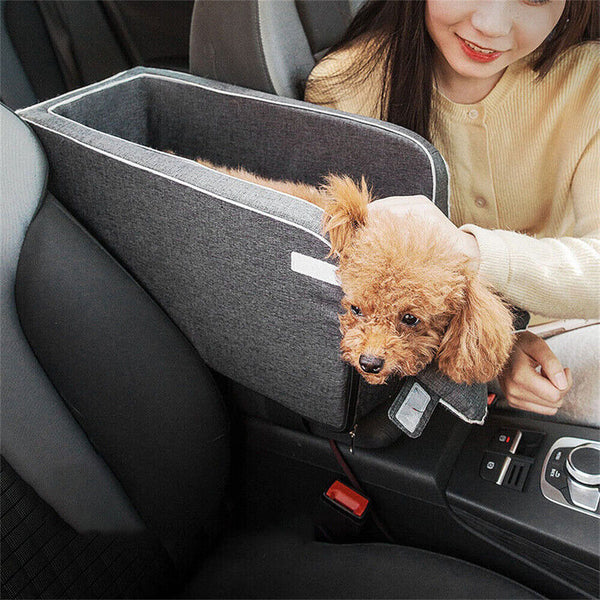 Travel Dog Car Seat Soft Pet Carrier Booster Auto Puppy Rest Console Pet Supply