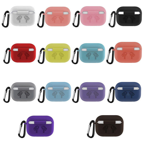 Silicone Case for Airpods Pro Shockproof Slim Soft Protective Cover Skin Cases