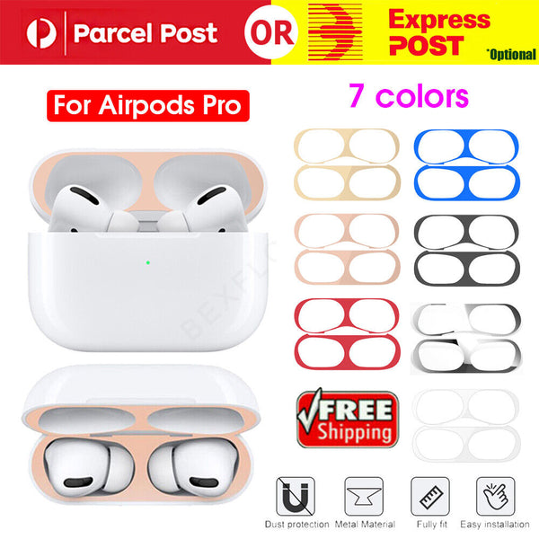 Protector Metal Film Sticker Iron Shavings Dust Guard For AirPods Airpod Pro
