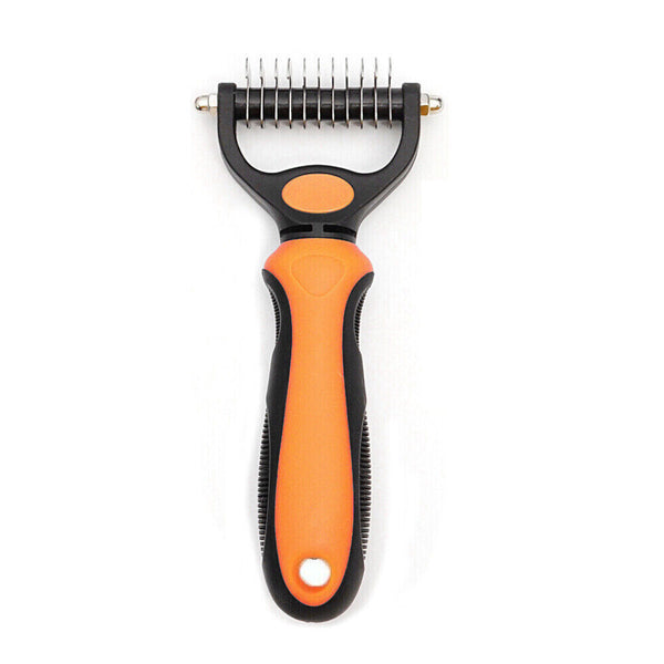 Dog Pet Cat Grooming Comb Brush Undercoat Rake Dematting Deshedding Trimmer Tool