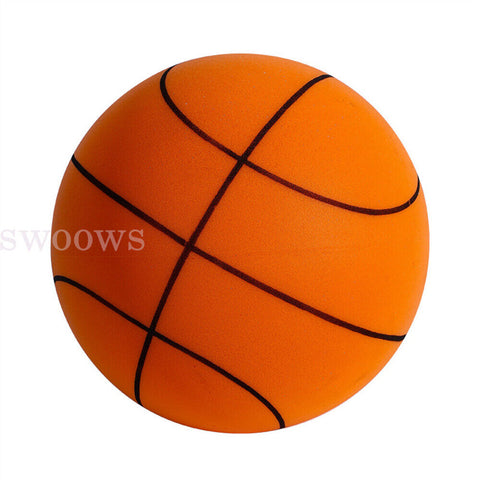 Kids Silent Basketball Indoor Training Ball Uncoated High Density Foam Ball Gift