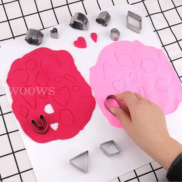 Polymer Clay Cutters Set Earring Making Mold Cutter Mould Cutters DIY Craft