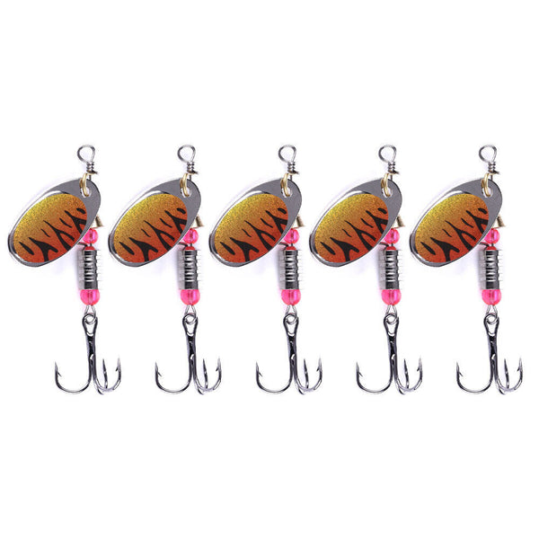 5/10x Redfin Trout Spinners Spoon Bait Fishing Lure Metal Lures Bass Tackle