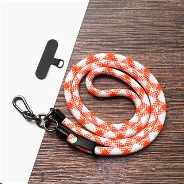 Universal Crossbody Nylon Patch Phone Lanyards Mobile Strap Lanyard Anti-lost AU