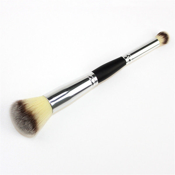 Professional Double Ended Makeup Brush Foundation Blusher Cosmetic Make Up Brush