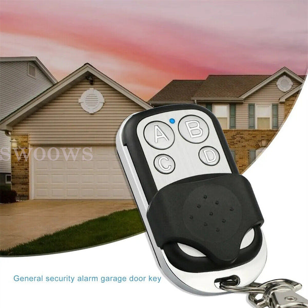 1/6 Universal Replacement Garage Door Car Gate Cloning Remote Control Key Fob433