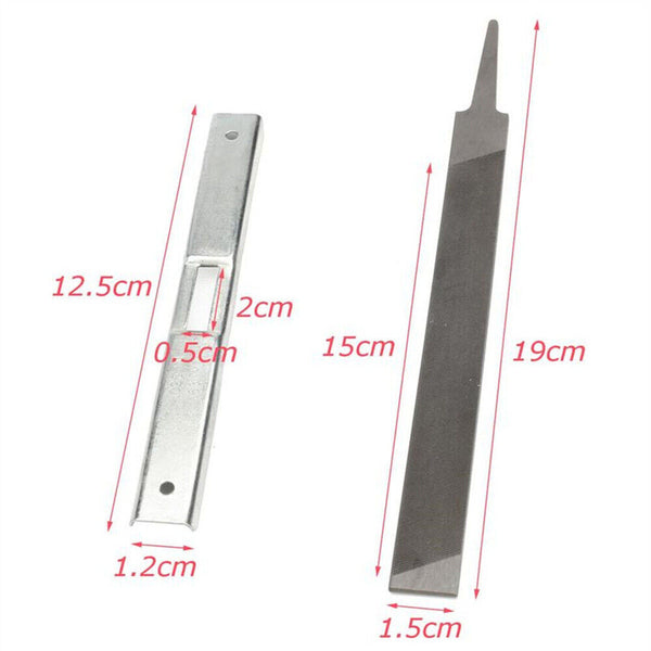 150mm Flat File Depth Gauge Kit for General Chainsaw STIHLs Raker Guide 6 inch