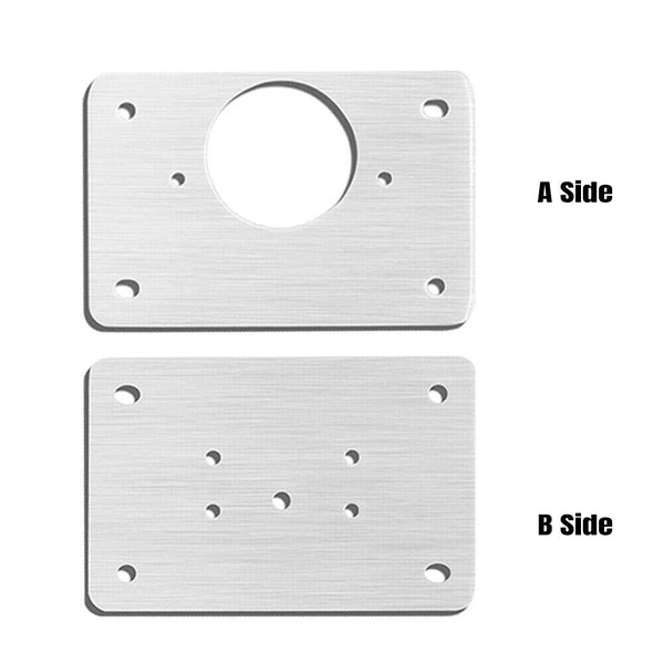 Kitchen Cupboard Door /Hinge Repair Kit Hinge Repair Plate Cabinet Mount-Tool AU