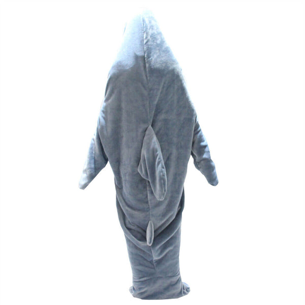 Shark Sleeping Bag S-XXL for Shark Blanket Super Soft Cozy Flannel Hoodie