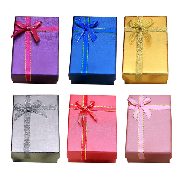 Jewellery Gift Boxes Necklace Ring Bracelet Bangle Earring Cardboard Display Box