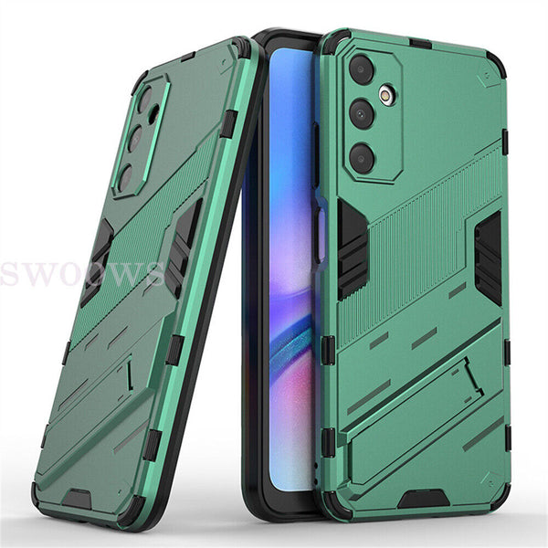 Shockproof Hybrid Armor Magnetic Stand Hard Dual Case For Samsung Galaxy A05s 4G