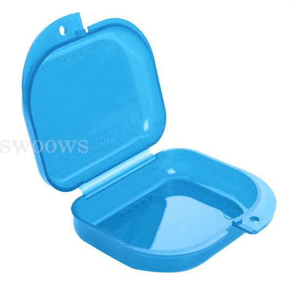 Orthodontic Retainer Box Teeth Mouth Denture Dental Case Guard Storage Sport