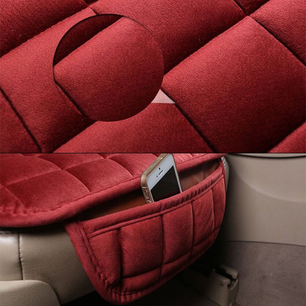 1/2Car Seat Cover Seat Cushion Universal Front Seat Pad Auto Seat ProtectorCover