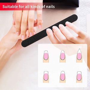 Nail Files Professional 100/180 Grit Nail File Art Pedicure Manicure Pedicure AU