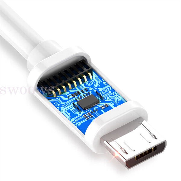 FAST CHARGING Charger Micro USB Cable For Android Samsung Galaxy S5 S6 S7 Note 5