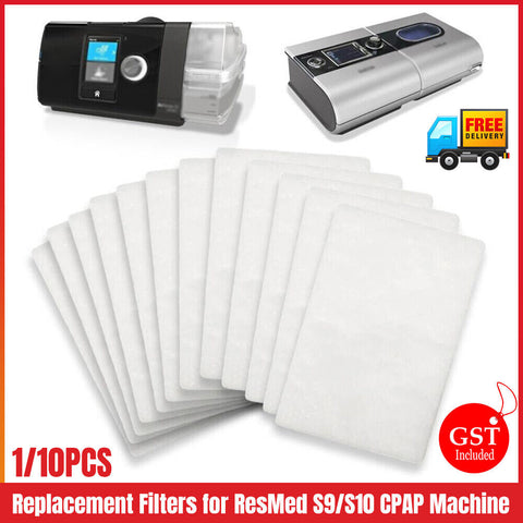 50/100x Disposable Universal Replacement Filters for ResMed S9/S10 CPAP Machine