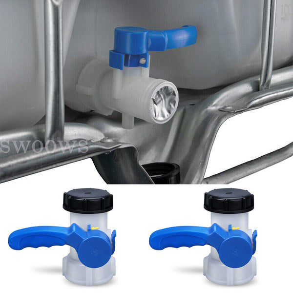 IBC Adapter Valve 75mm Shut-off Valve Outlet Valve For IBC Container Water Tank