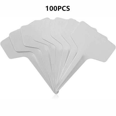 UP 500X Plant Labels Flexible Plastic Garden T-type Tags Nursery Seeding Marker