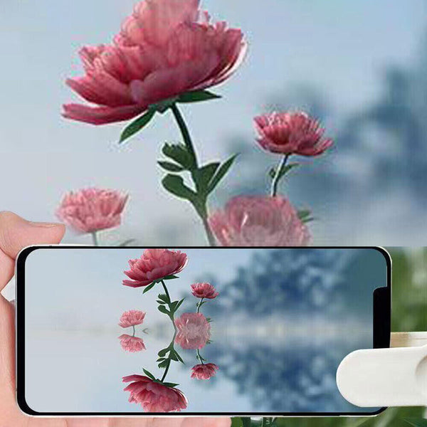 Smartphone Camera Mirror Reflection Clip Kit Selfie Sky Set for Phone Shooting