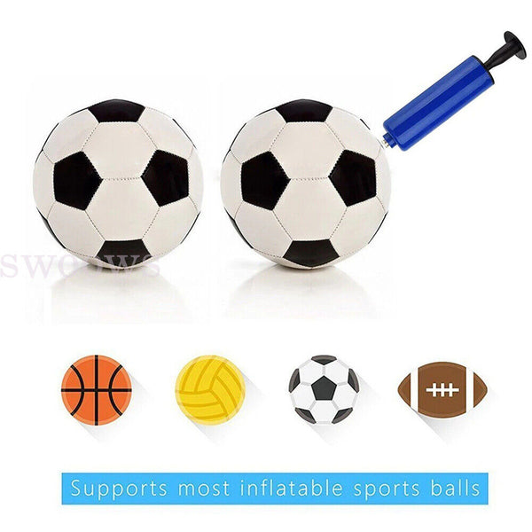 10pcs Ball Pump Air Inflator Kit W/ Needle Nozzle Hose For Basketball Football