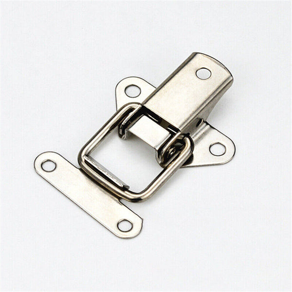 UP20PC Stainless Steel Clasp Case Clip Loop Suitcase Box Trunk Latch Lock Guitar