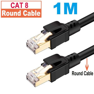 CAT8 Ethernet Cable 40Gbps 2000Mhz Gigabit RJ45 LAN Patch Cord Network 1~25m lot