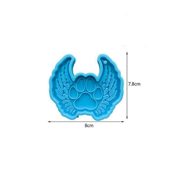 Silicone Pendant Mold Necklace Jewelry Resin Mould Epoxy Casting Craft NEW