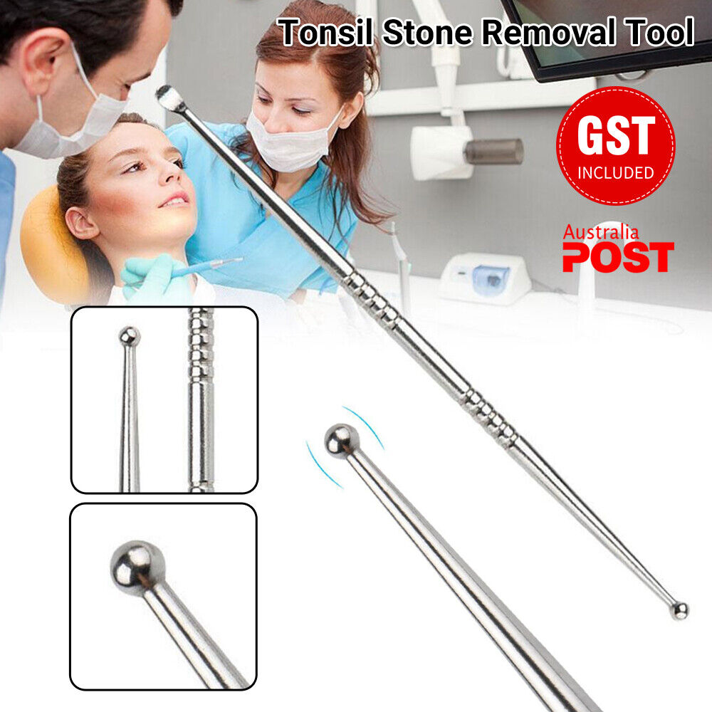 Tonsil Stone Remove Tool StainlessSteel Cleaner Removal Mouth Cleaning Oral Care