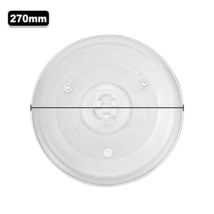 Microwave Oven Platter Turntable Glass Tray Food Glass Plate Dia 245/270/315mm