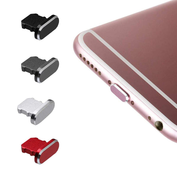 Anti Dust Plug Metal Charger Port Cover For iPhone Port Protector Dust Cover