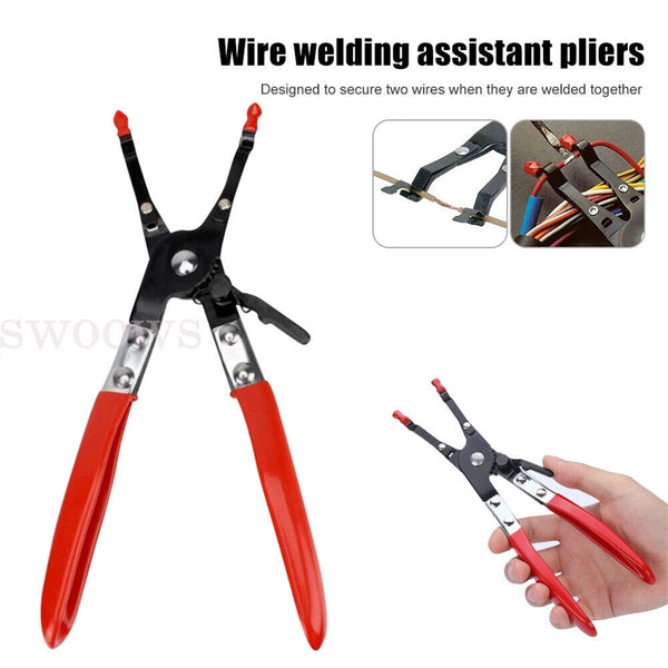 Universal Car Vehicle Soldering Aid Plier Hold 2 Wires Whilst Car Repair Tool AU