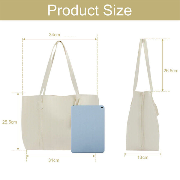 Tote Bag for Women Large Capacity Shoulder Bags PU Leather Large Shoulder Bags