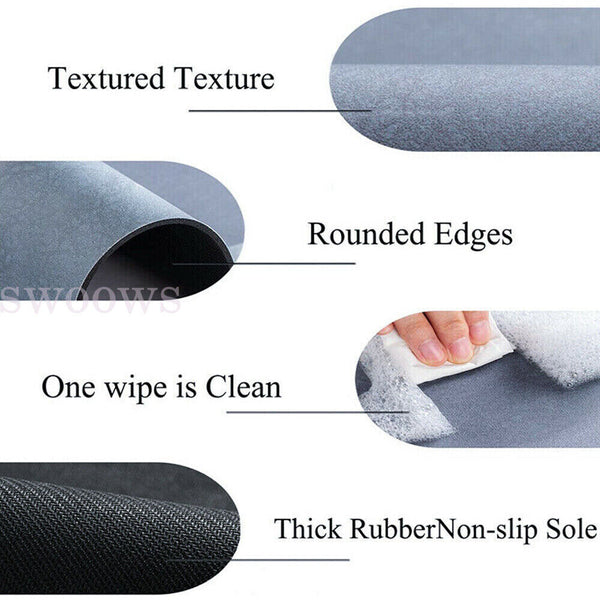 Super Absorbent Floor Mat Soft Quick-Drying Non-Slip Diatom Mud Bath Floor Mat