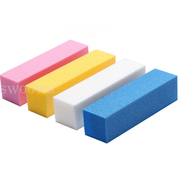 10/20 Buffer Block Buffing Sanding Sponge Nails File Grinding Nail Art Tips Tool