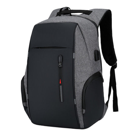 Backpack USB Charging Waterproof Laptop Travel Shoulder School Bag Anti-theft AU