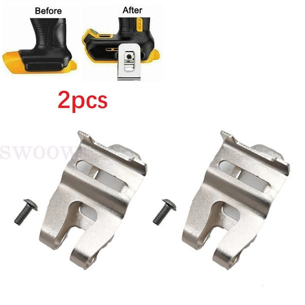 6 Set Belt Clip Hook For DeWalt 18V 20V Drill Driver N268241 Driver Power Tool