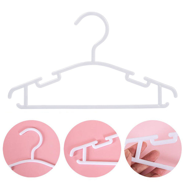 10PCS Children Coat Hangers Kids Clothes Hanger Baby Coat Rack