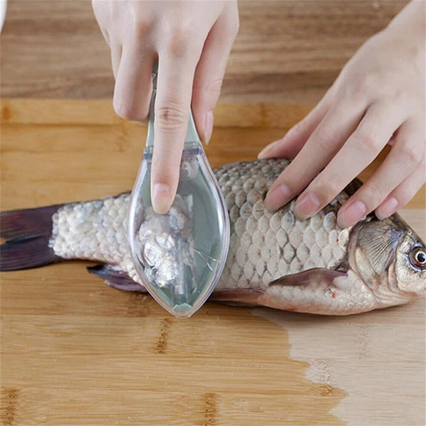 1/2PCS Fish Scale Remover Scaler Scraper Cleaner Kitchen Tool Peeler Gadgets