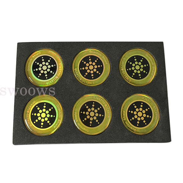 1/6 Anti Radiation Quantum Shield EMF Protection Neutraliser Chip Phone Stickers