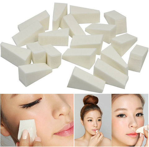 UP100 Makeup Sponges Cosmetic Wedges Nail Blending Foundation Contour FacialPuff