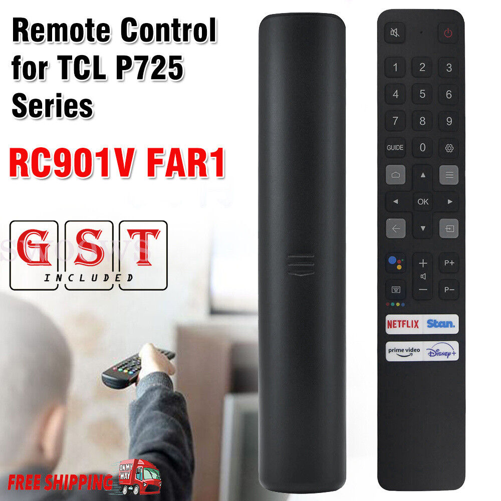 TV Remote Control For TCL P725 RC901V FAR1 for models 43P725, 50P725, 55P725