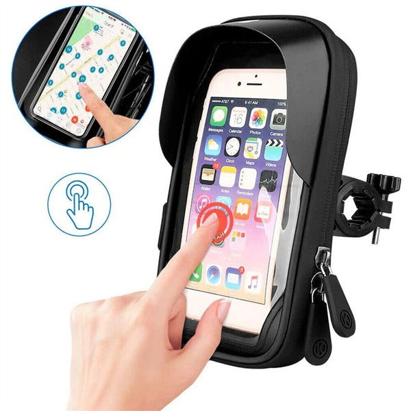 Waterproof Bike Phone Holder Handlebar Mount For Motorcycle Cycling Universal AU