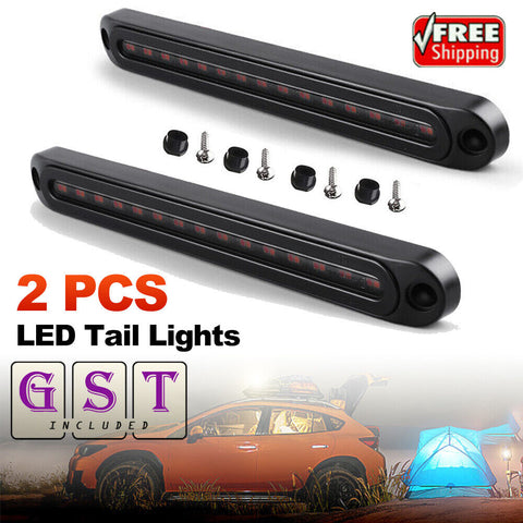 LED Tail Lights UTE Stop Brake Indicator Reverse Lamp Slim Truck Trailer Lights