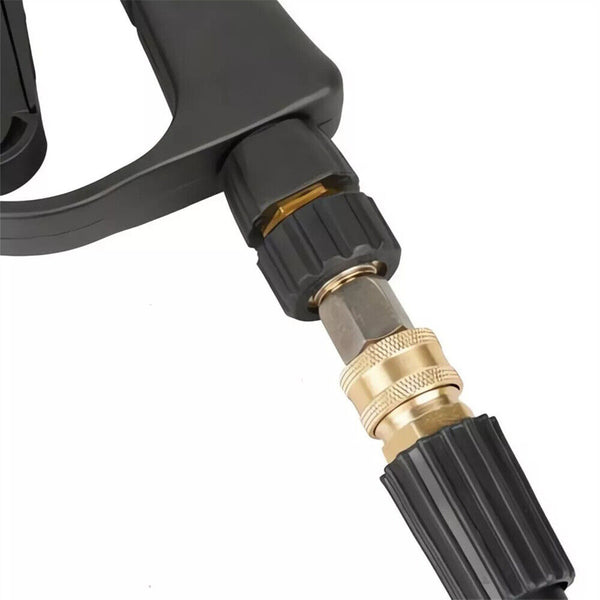 5000PSI M22-Swivel Pressure Washer Hose Adapter 3/8 Quick Connect Fittings