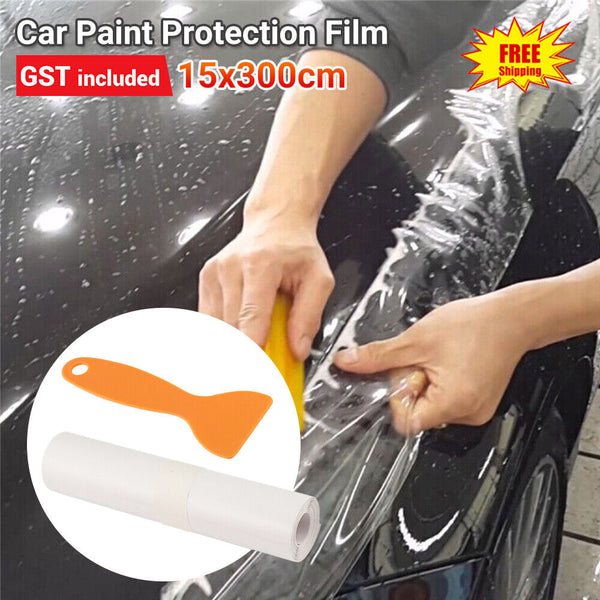 Auto Car Paint Protection Film Wrap Sticker Protector Clear Transparent 300×15cm